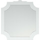 Зеркало Corozo Манойр 85х85 белое (SD-00000980)