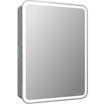 Зеркало-шкаф Reflection Circle 60х80 подсветка, датчик движения, белый (RF2108SR)