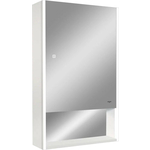 Зеркало-шкаф Reflection Box White 50х80 подсветка, сенсор, белый (RF2420WH)