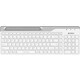 Клавиатура беспроводная A4Tech Fstyler FBK25 white/grey (USB, BT/Radio, slim, multimedia) (FBK25 WHITE)