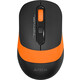 Мышь беспроводная A4Tech Fstyler FG10S black/orange (USB, оптическая, 2000dpi, 4but, silent) (FG10S ORANGE)
