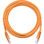 Коммутационный шнур NETLAN EC-PC4UD55B-BC-PVC-010-OR-10 U/UTP 4 пары, Кат. 5e (Класс D), 100МГц, 2xRJ45/8P8C, T568B, многож., оранжевый, 1м, уп. 10шт