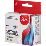 Картридж Sakura CZ638AE (№46 Tri-colour) для HP, триколор, 21 мл., 750 к.