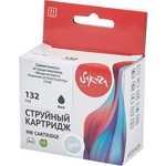 Картридж Sakura C9362HE (№132) для HP, черный, 210 к