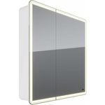 Зеркальный шкаф Lemark Element 80х80 с подсветкой, белый (LM80ZS-E)