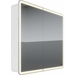 Зеркальный шкаф Lemark Element 90х80 с подсветкой, белый (LM90ZS-E)