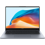 Ноутбук Huawei MateBook D 14 MDF-X 14" FHD Core i5-1240P, 8Гб, SSD 512Гб, Iris Xe, Win 11 Home, серый, 1.39 кг 53013TCFMDF-X