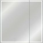 Зеркало-шкаф Style line Квартет 80х80 с подсветкой, сенсор (СС-00002375)