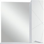Зеркальный шкаф Sanstar Линни 70х70 белый (274.1-2.4.1.КАС)