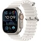 Смарт-часы Apple Watch Ultra 2 A2986 49мм OLED корп.титан Ocean band рем.белый разм.брасл. O/S (MREJ3B/A)