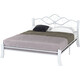 Кровать двухместная ОЛМЕКО 42.50 Антея (ш.1600) (металл белый) (ML876880453)
