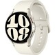 Смарт-часы Samsung Galaxy Watch 6 40мм 1.3" AMOLED корп.золото белое рем.белый (SM-R930NZEACIS(KZ))