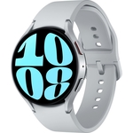 Смарт-часы Samsung Galaxy Watch 6 44мм 1.5" AMOLED корп.серебристый рем.серый (SM-R940NZSACIS(KZ))