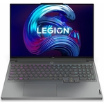 Ноутбук Lenovo Legion 7 16IAX7 16" Intel Core i7 12800HX(2Ghz)/16Gb/512GB/GeForce RTX3070Ti 8GB/noOS /storm grey (82TD0009RK)
