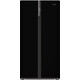 Холодильник Weissgauff WSBS 500 Inverter NoFrost Black Glass