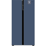 Холодильник Weissgauff WSBS 600 NoFrost Inverter Blue Glass