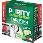 Таблетки для посудомоечных машин MAUNFELD Purity Premium ECO all in 1 MDT60PE (60шт)