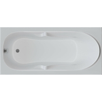 Акриловая ванна Marka One Vita 160х70 с каркасом (01вит1670, 03пу1670)