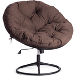 Кресло TetChair CLOUDE HOME рогожка/металл, коричневый, 3М7-147 (21616)