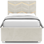 Кровать с подъемным механизмом Это мебель Line Gold 120 - Velutto 01 (НФ-00010539)