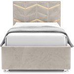 Кровать с подъемным механизмом Это мебель Line Gold 120 - Velutto 17 (НФ-00010541)