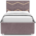 Кровать с подъемным механизмом Это мебель Line Gold 120 - Velutto 22 (НФ-00010543)
