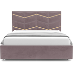 Кровать с подъемным механизмом Это мебель Line Gold 140 - Velutto 22 (НФ-00010493)