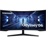 Монитор Samsung 34" Odyssey G5 C34G55TWWI черный VA LED 1ms 21:9