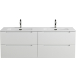 Тумба с раковиной BelBagno Etna 120 две чаши, Bianco Lucido (ETNA-1200-4C-SO-2-BL, BB1200-2-ETL)