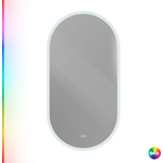 Зеркало Cezares Ellisse 50х95 RGB подсветка, сенсор (CZR-SPC-ELS-500-950-RGB-TCH)