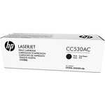 Картридж HP CC530AC черный (CC530AC)