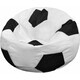 Кресло-мешок Мяч Пазитифчик Бмо8 бело-черный
