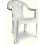 Кресло пластиковое СтандартПластик №6 Престиж-2 белое