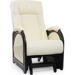 Кресло-качалка Мебель Импэкс МИ Модель 48 каркас венге с лозой, обивка Dundi 112