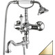 Смеситель для ванны Cezares Margot с ручным душем, золото 24 карат (MARGOT-VDFM2-03/24-Bi)