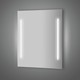 Зеркало Evoform Lumline 60х75 см, с 2-мя встроенными LUM- светильниками 40 W (BY 2015)