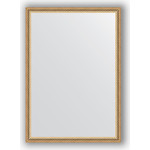 Зеркало в багетной раме поворотное Evoform Definite 48x68 см, витое золото 28 мм (BY 0623)
