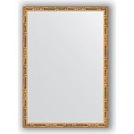Зеркало в багетной раме поворотное Evoform Definite 47x67 см, золотой бамбук 24 мм (BY 0626)