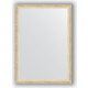 Зеркало в багетной раме поворотное Evoform Definite 50x70 см, состаренное серебро 37 мм (BY 0627)