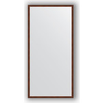 Зеркало в багетной раме поворотное Evoform Definite 48x98 см, орех 22 мм (BY 0689)