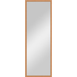 Зеркало в багетной раме поворотное Evoform Definite 48x138 см, вишня 22 мм (BY 0705)