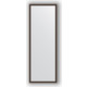 Зеркало в багетной раме поворотное Evoform Definite 48x138 см, витой махагон 28 мм (BY 0710)