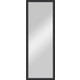 Зеркало в багетной раме поворотное Evoform Definite 50x140 см, черный дуб 37 мм (BY 0717)