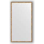 Зеркало в багетной раме поворотное Evoform Definite 67x127 см, золотой бамбук 24 мм (BY 0746)