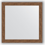 Зеркало в багетной раме Evoform Definite 63x63 см, сухой тростник 51 мм (BY 0779)