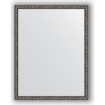 Зеркало в багетной раме поворотное Evoform Definite 70x90 см, черненое серебро 38 мм (BY 1033)