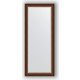 Зеркало с фацетом в багетной раме поворотное Evoform Exclusive 62x152 см, орех 65 мм (BY 1187)