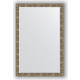 Зеркало с фацетом в багетной раме поворотное Evoform Exclusive 113x173 см, серебряный бамбук 73 мм (BY 1216)