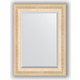 Зеркало с фацетом в багетной раме поворотное Evoform Exclusive 55x75 см, старый гипс 82 мм (BY 1222)