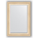 Зеркало с фацетом в багетной раме поворотное Evoform Exclusive 65x95 см, старый гипс 82 мм (BY 1272)